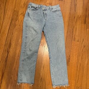 Agolde Light Blue Cross Jeans